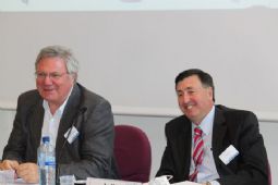 Martin Cave and Julie Knapp in breakout session 2 