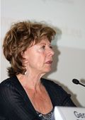 Neelie Kroes, Vice President of the European Commission delivering her keynote speech 