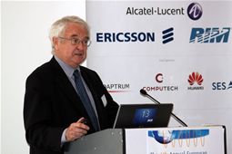 John Lewis providing the perspective of the Asia Pacific Telecommunity Wireless Group 