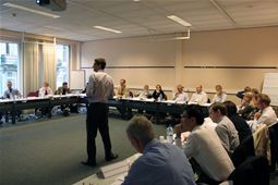 A full room at the post conference workshop 