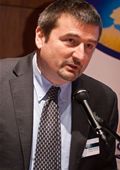 Olivier Guersent, Head of Cabinet for EU Commissioner Michel Barnier, delivering opening keynote presentation  